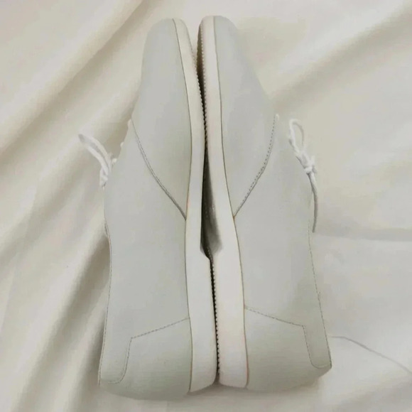 G.H. BASS & CO. Vintage Dress Shoes with Laces In Off White Size 9 1/2M - Picture 10 of 13